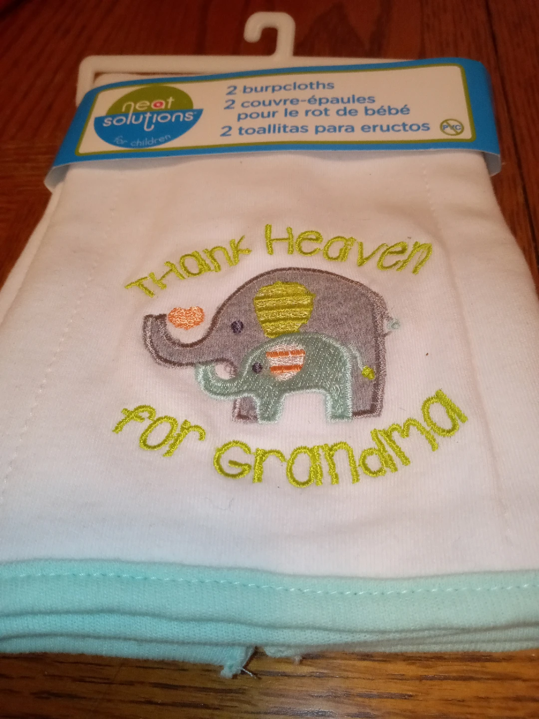 Neat Solutions 2-Pack Burpcloths