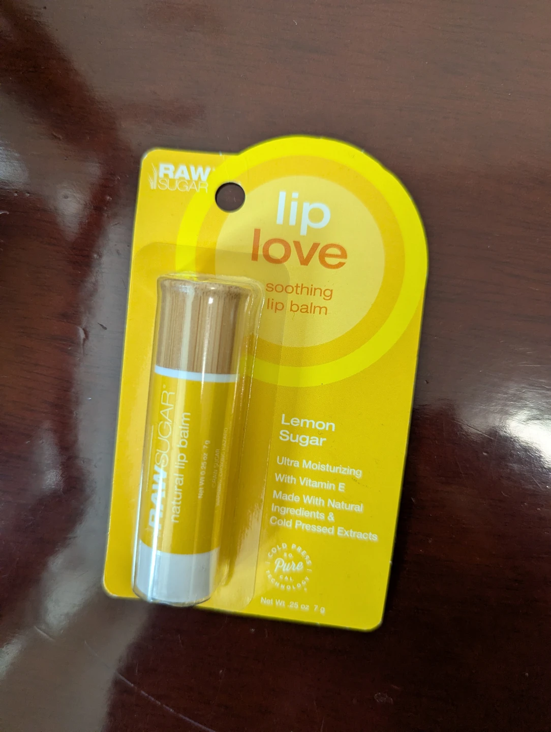 Raw Sugar Lip Love Lemon Sugar Lip Balm ⚽
