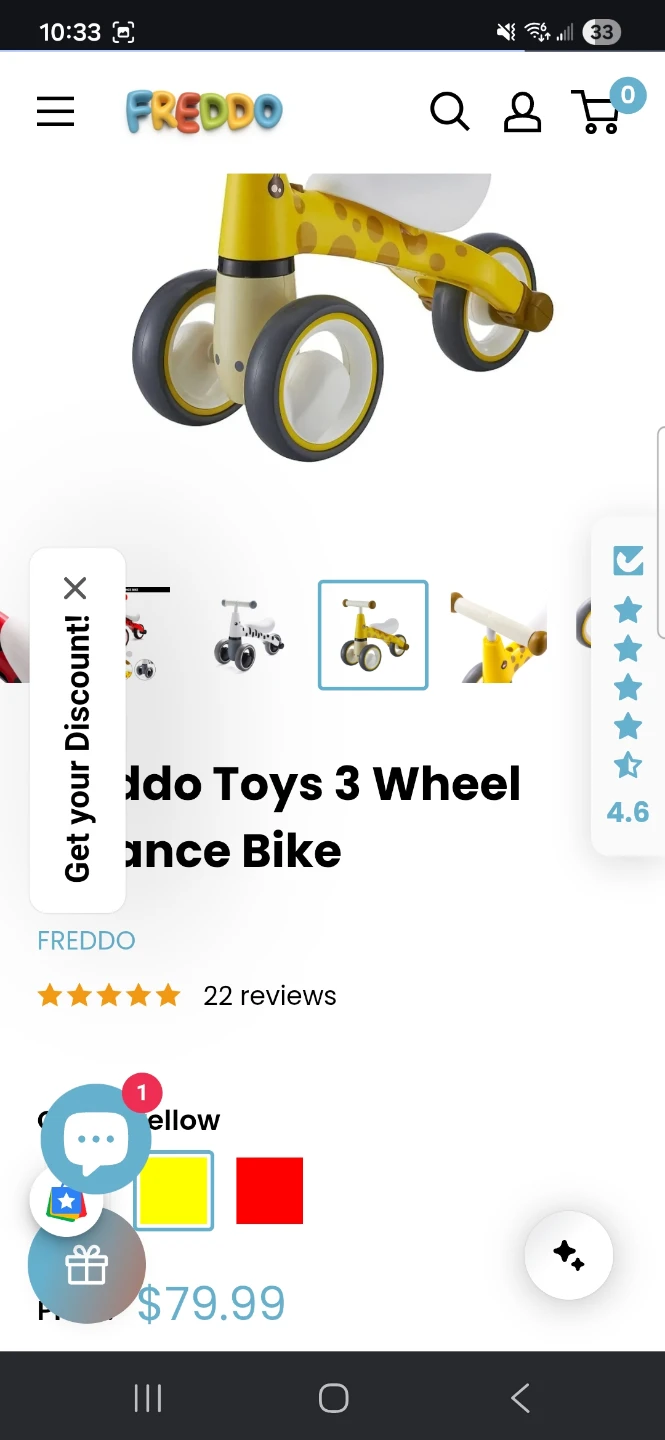 Freddo Toys Balance Bike - photo 3