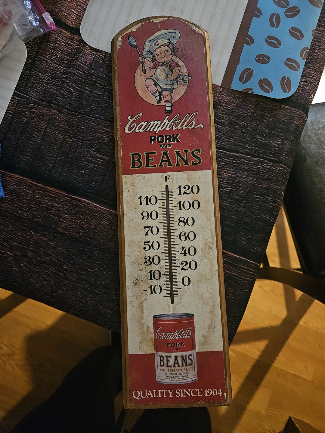 Campbell's Pork and Beans Thermometer - photo 2