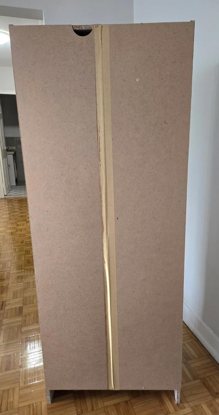 White Two-Door Cabinet/Storage Unit - photo 3