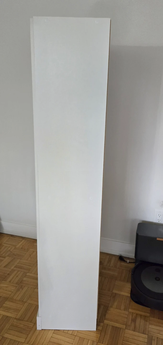 White Two-Door Cabinet/Storage Unit - photo 4