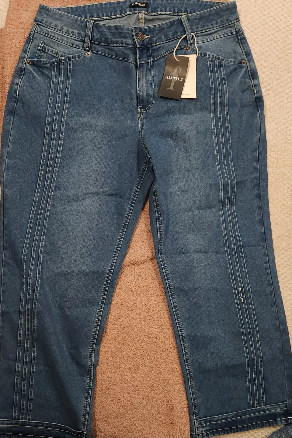 Flamingals Blue Denim Jeans