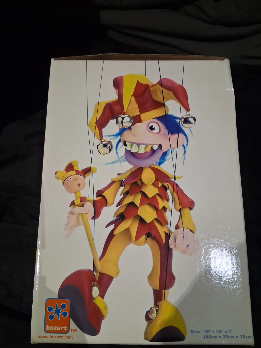 Bozart Dexter the Jester Marionette Puppet
