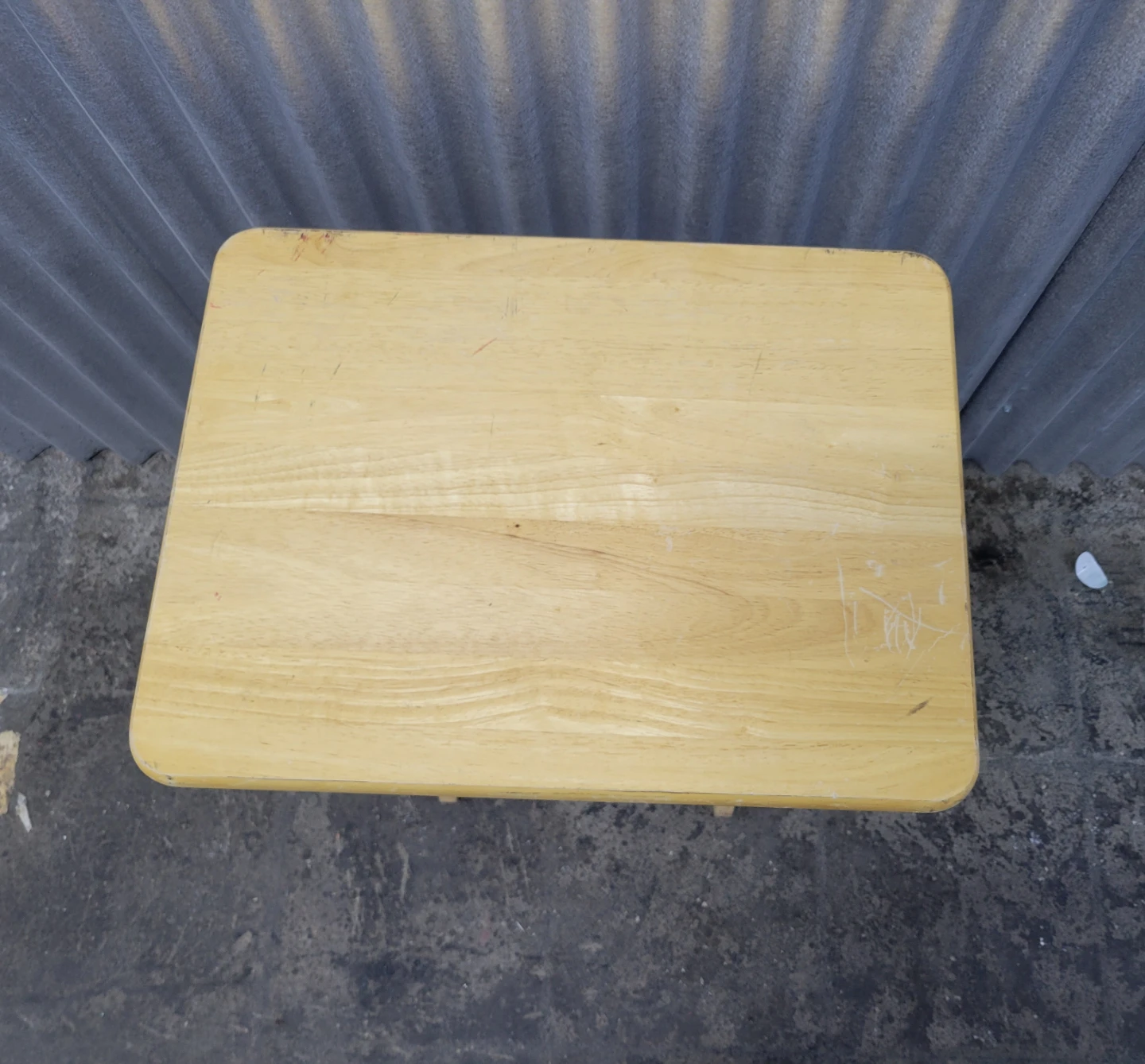 Folding Wood Table - photo 2