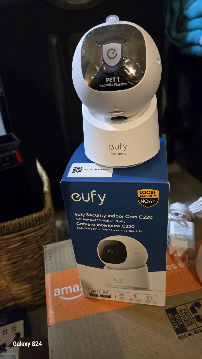 eufy Security Indoor Cam C220 2K Pan & Tilt WiFi Security Camera