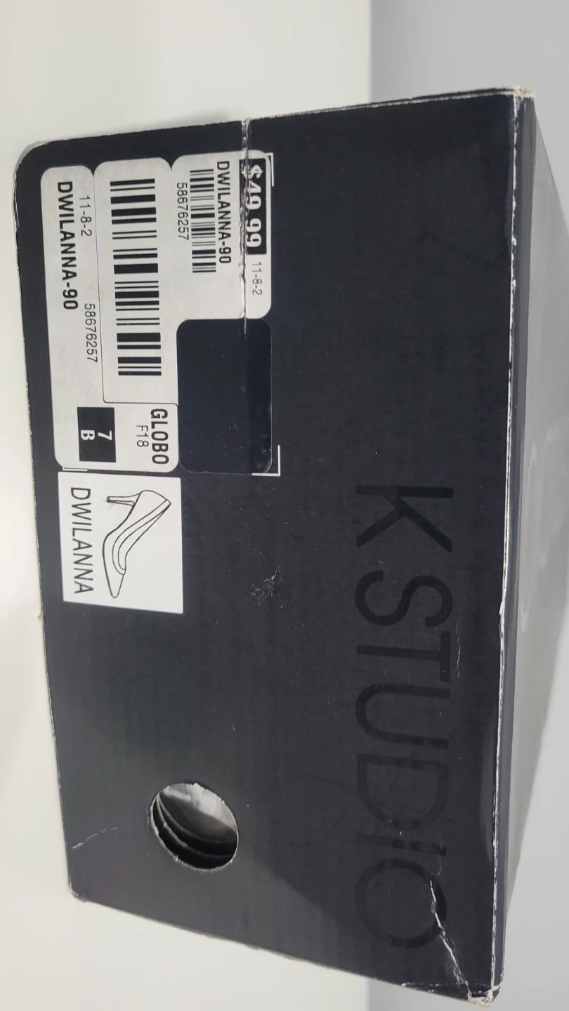 K STUDIO DWILANNA Heels Black Women's Size 7 - photo 3