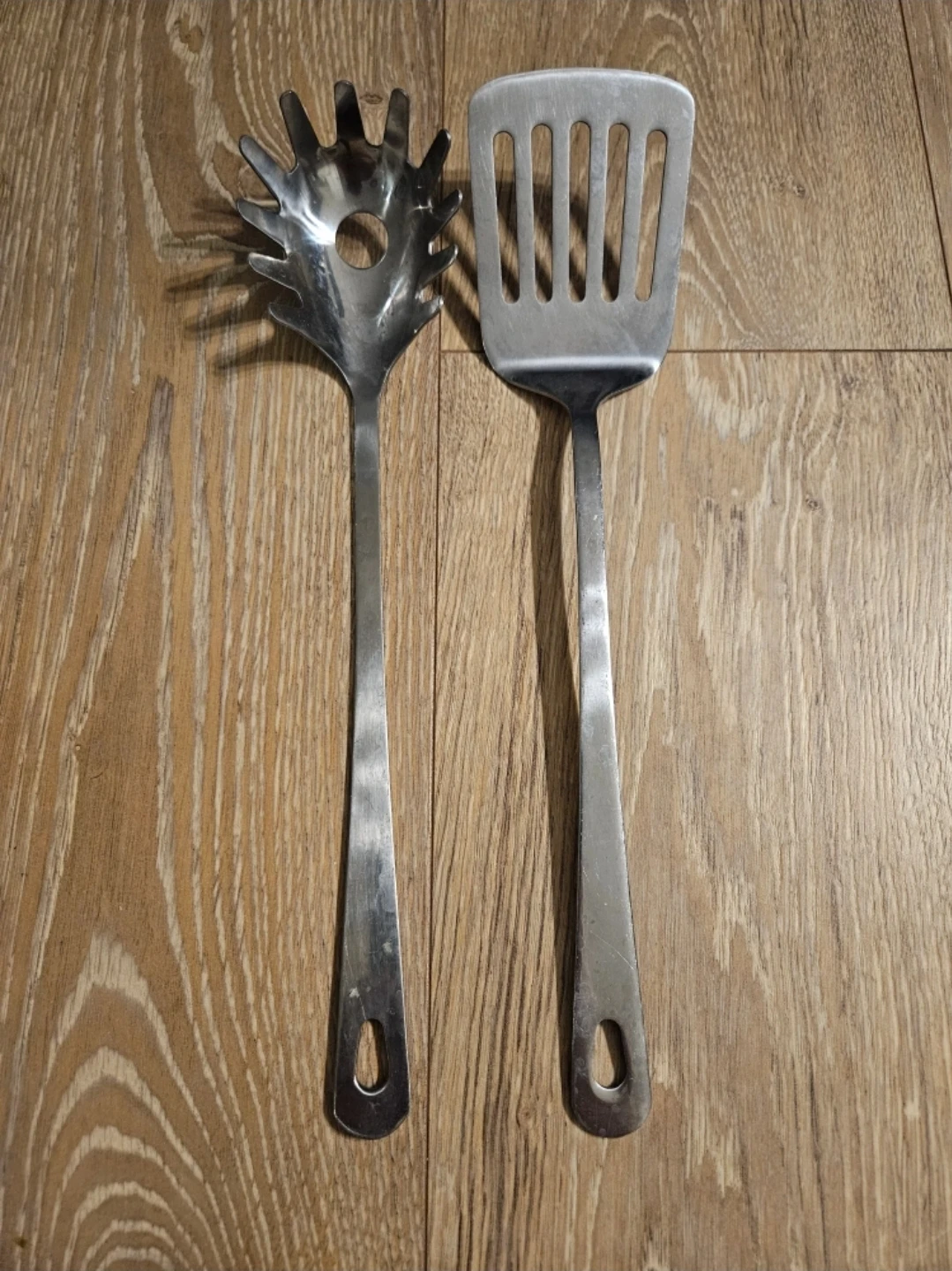 ⚽️ Stainless Steel Spaghetti Server and Turner Set