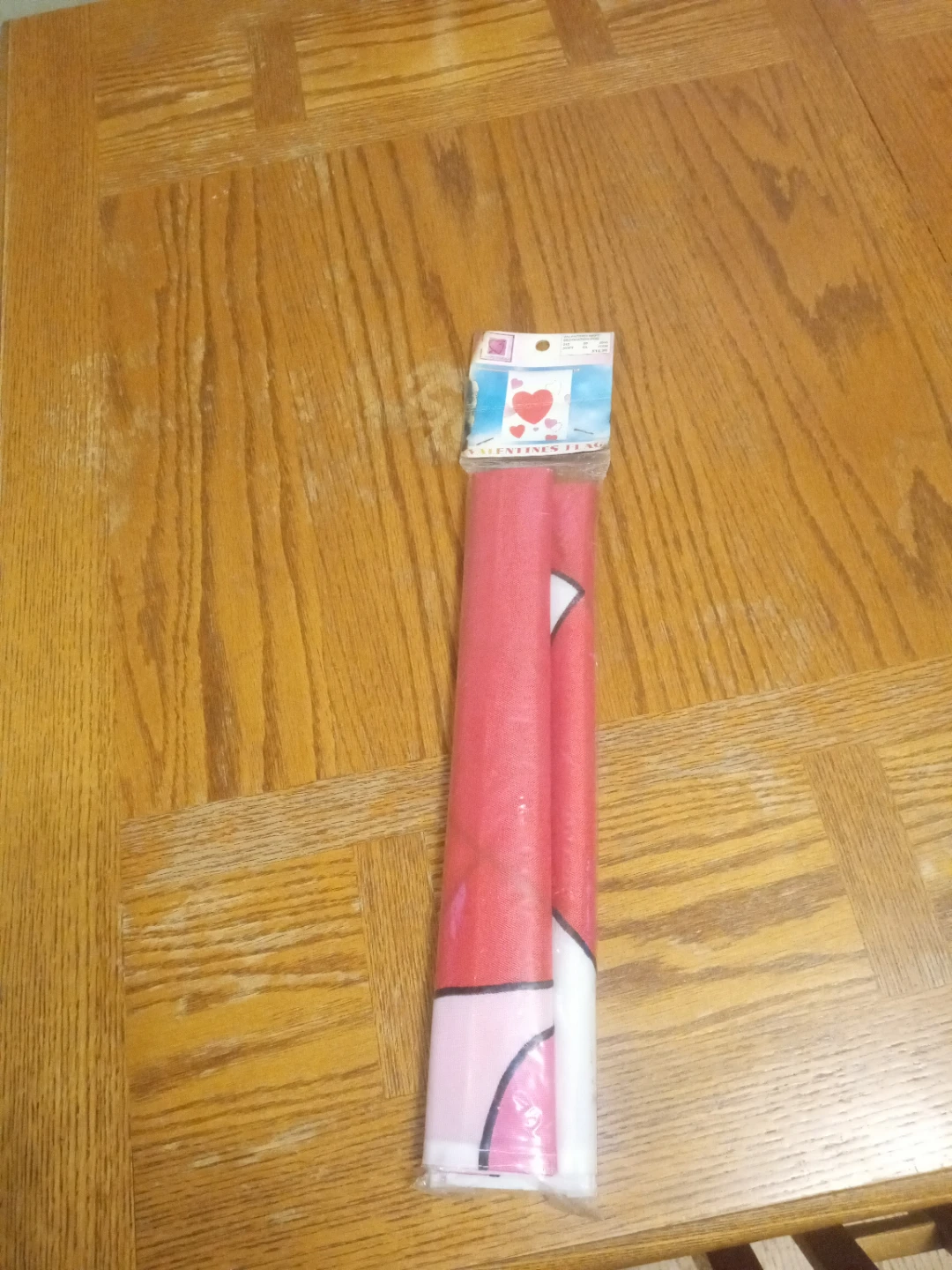 Valentines Flag Decoration