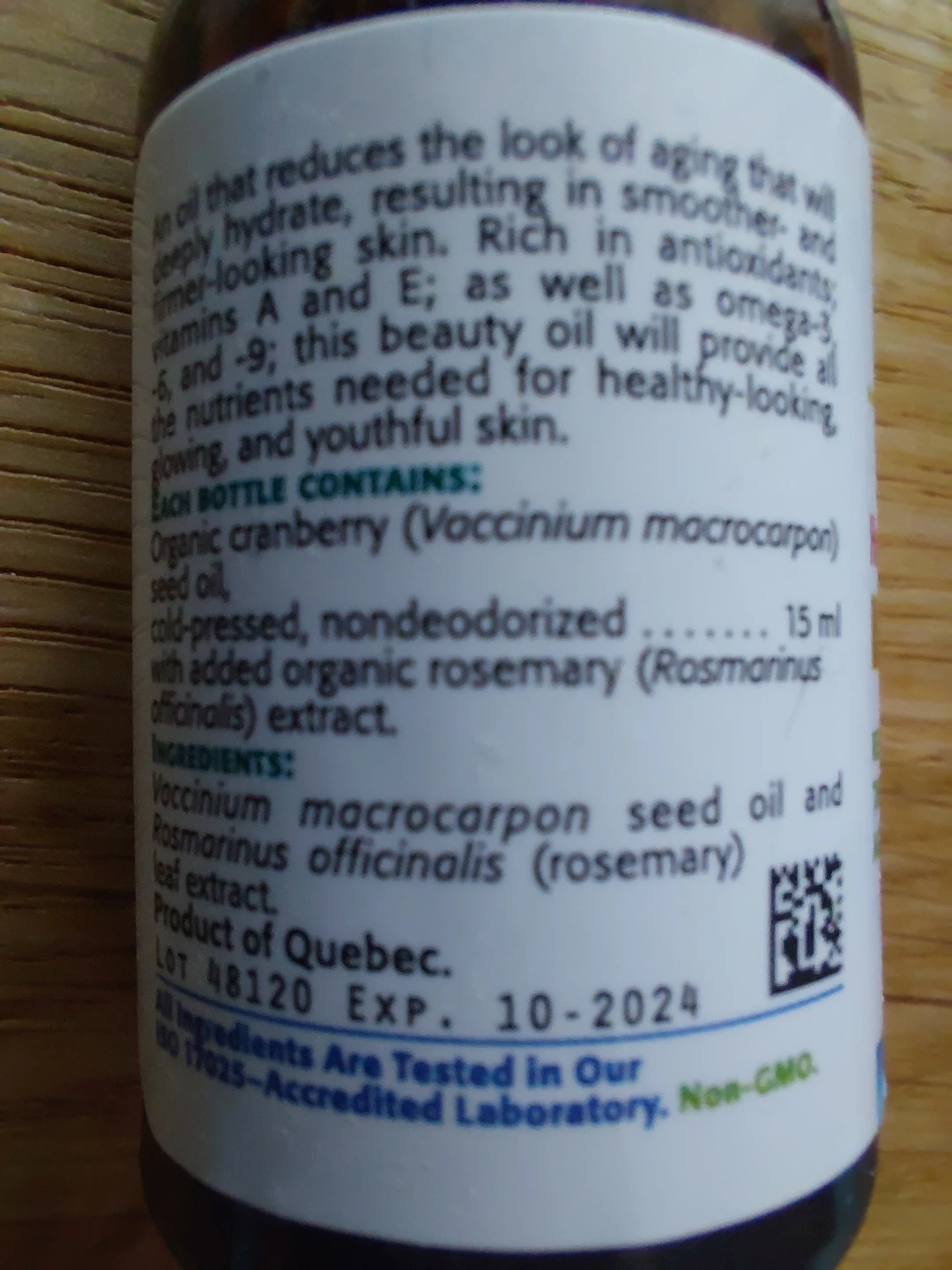 FREE! Herbal Moringa Seed Oil & Cranberry Seed Oil - photo 3