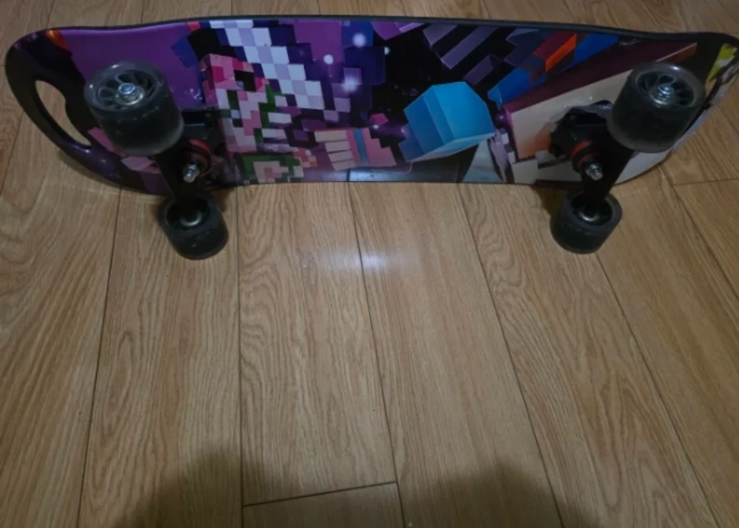 Minecraft themed skateboard - photo 2