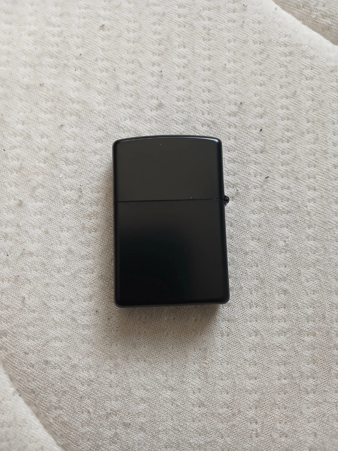 Black Zippo Style Lighter With Replacement Parts - photo 4
