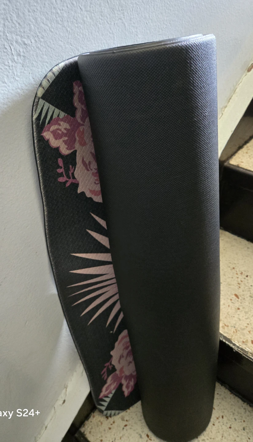 Floral Print Yoga Mat