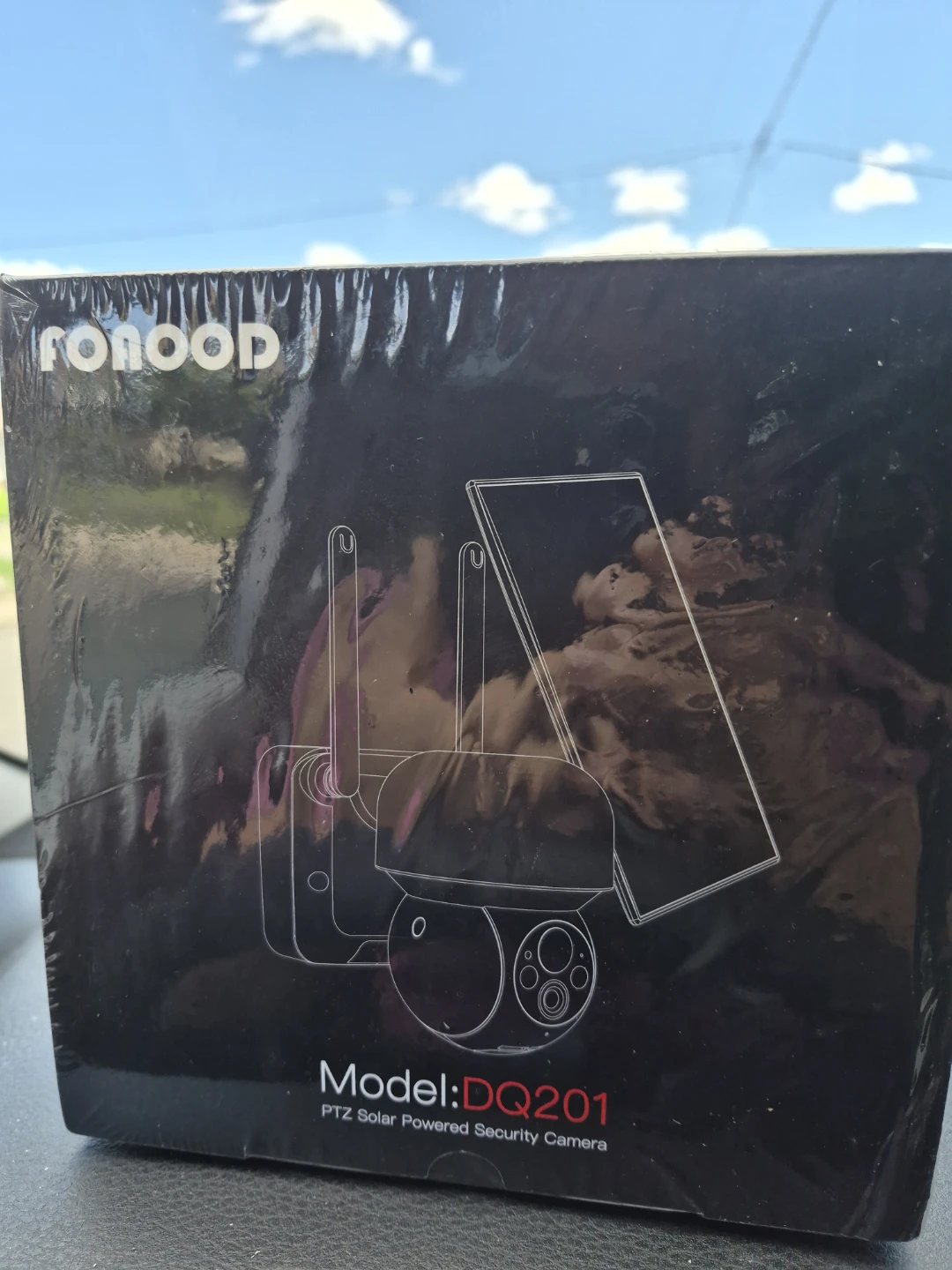 FOQOOD DQ201 PTZ Solar Powered Security Camera