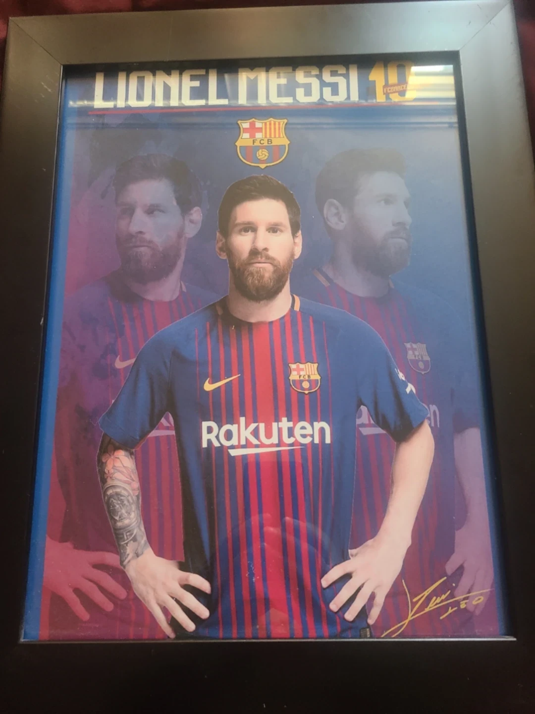 Lionel Messi Framed Print
