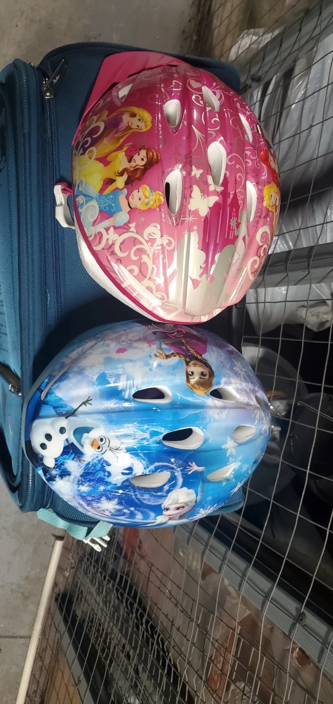 Kids' Bike Helmets - Princess & Frozen Themed 5 dollars each - photo 2