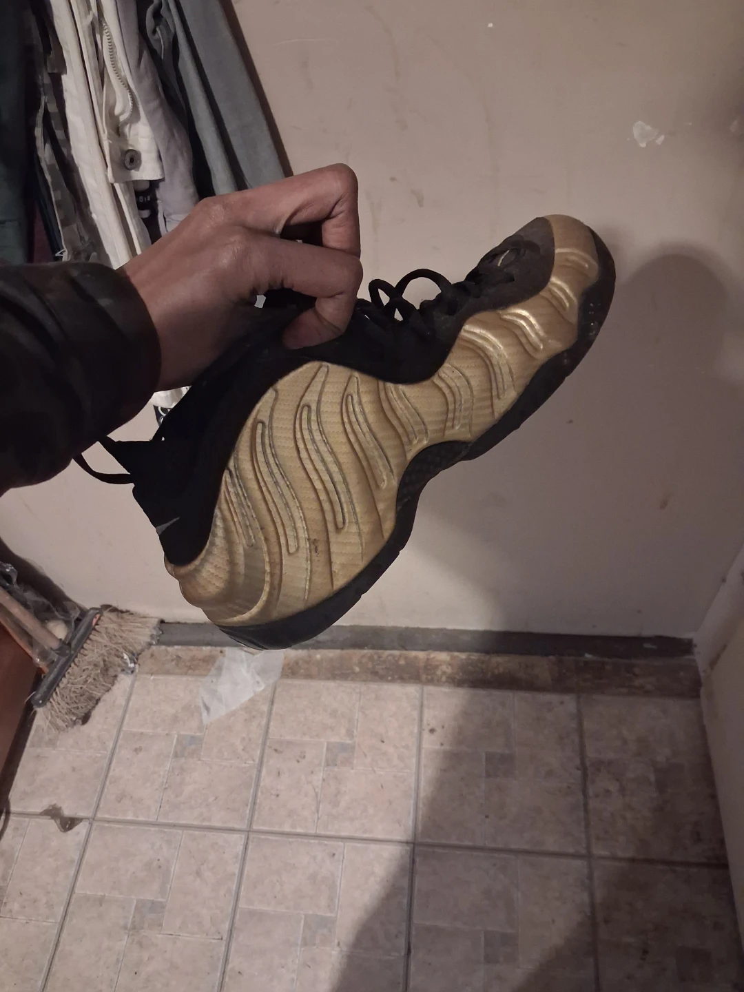 Nike Air Foamposite One "Metallic Gold" Men's Basketball Shoes