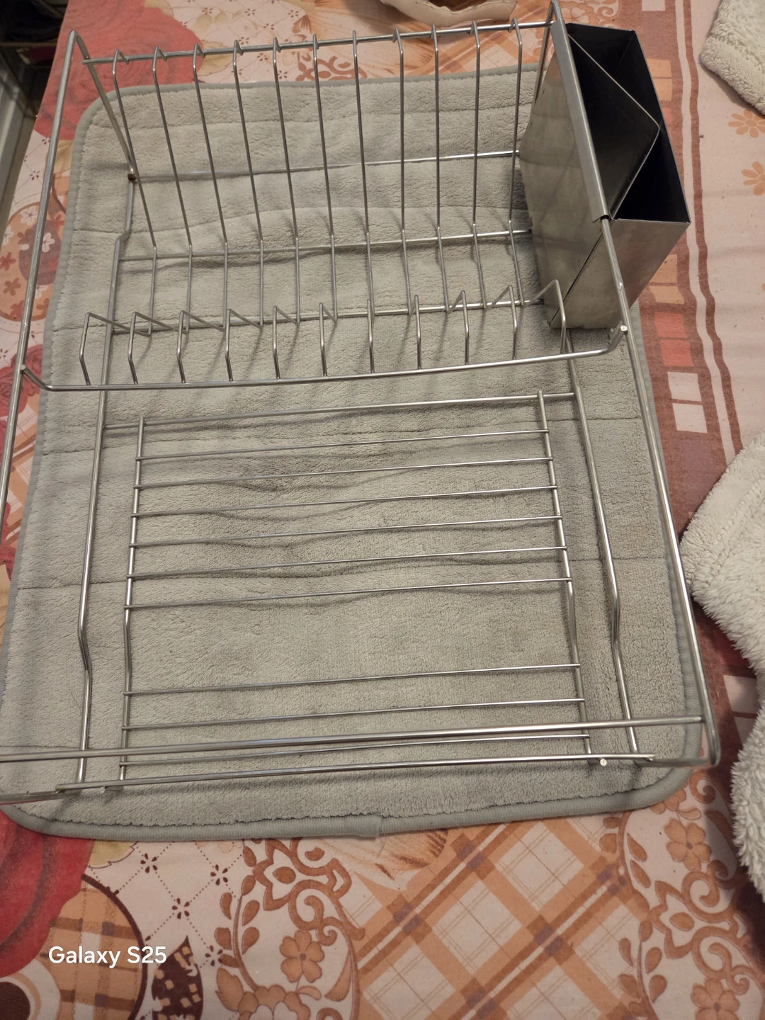 Dish Drying Rack with Utensil Holder - photo 3