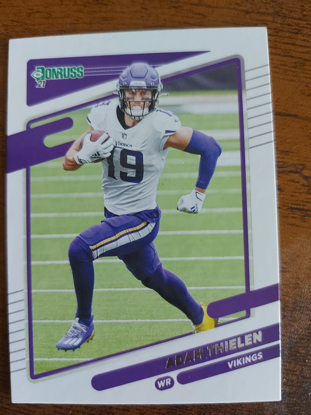 2021 Donruss Football Card Adam Thielen Minnesota Vikings #126