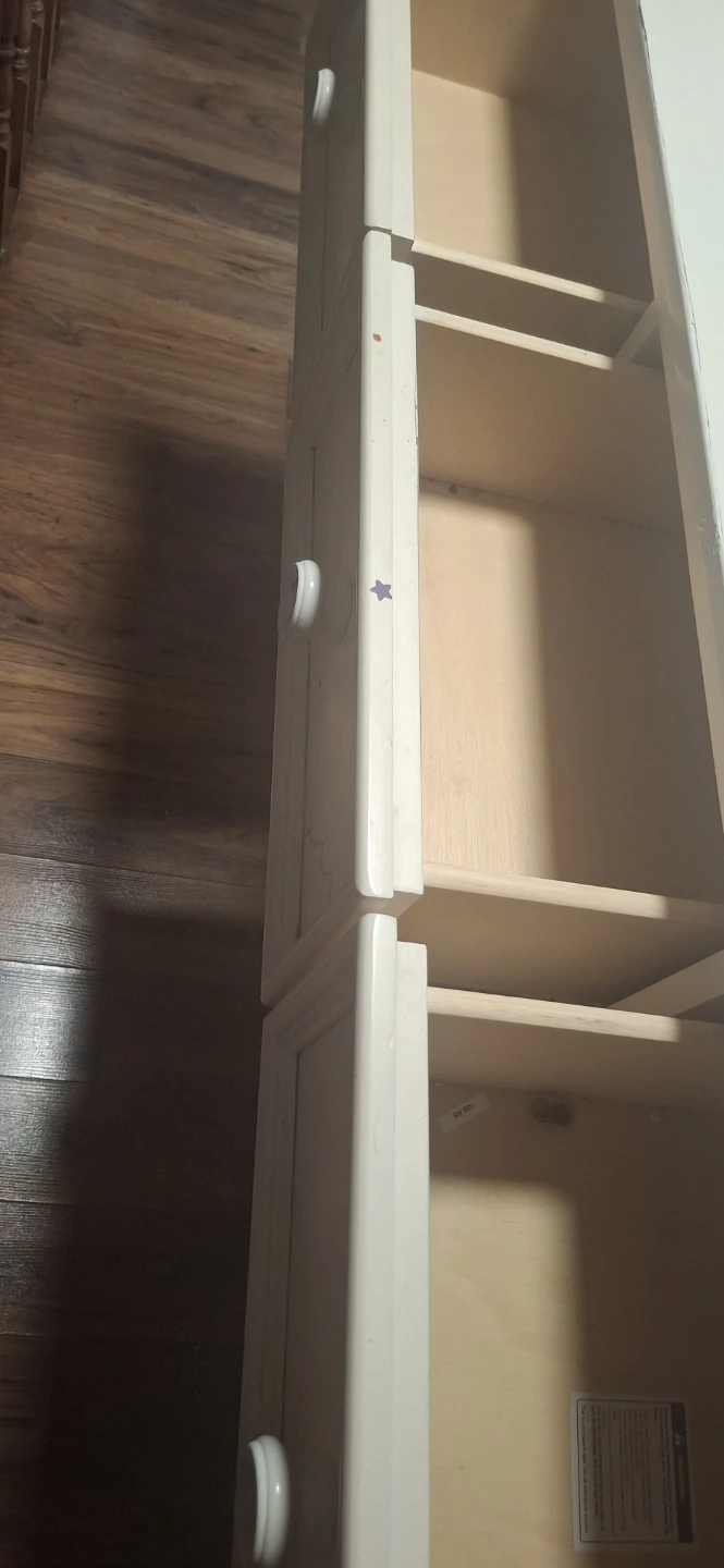 White Dresser with Mirror - photo 4