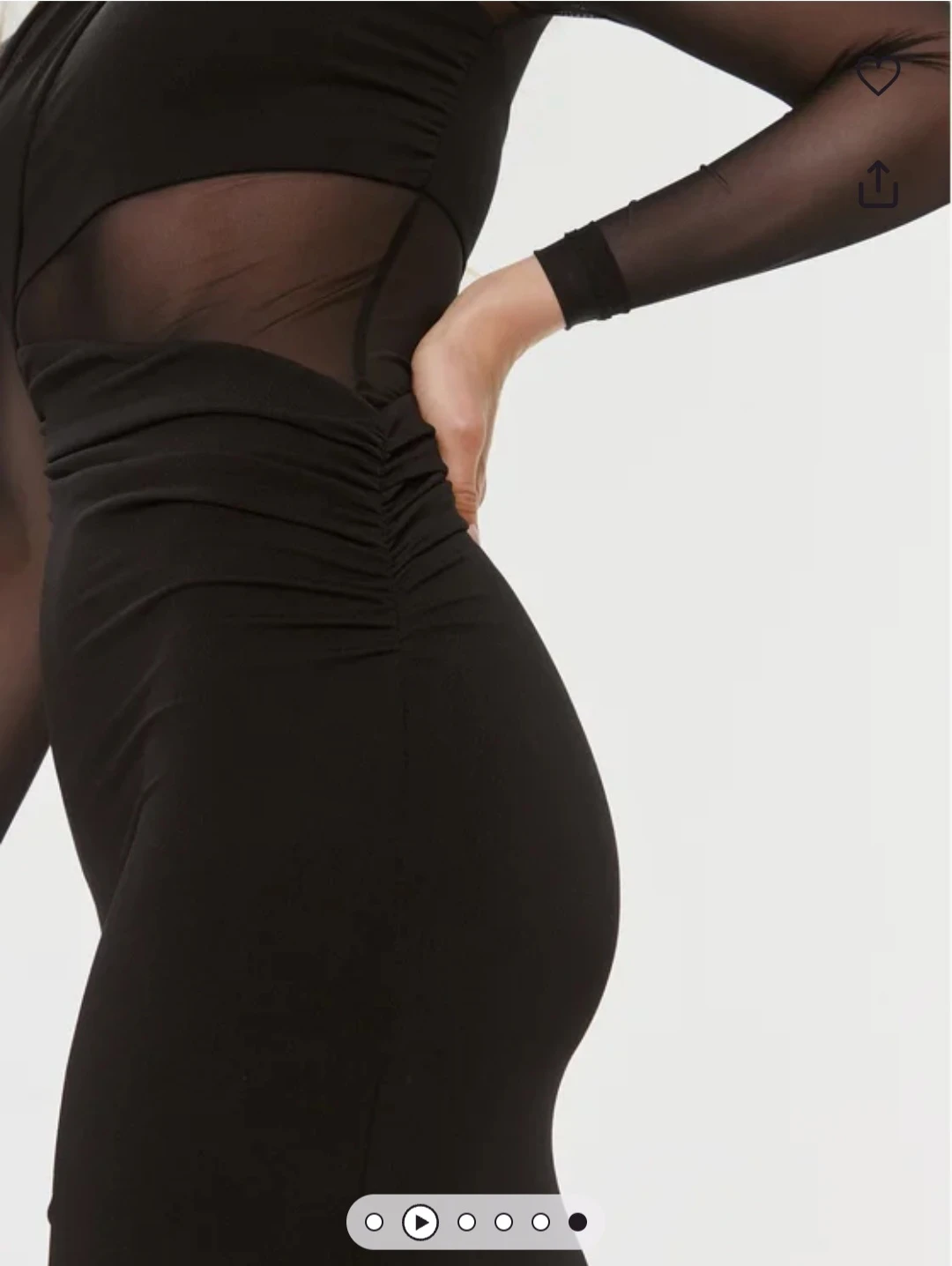New Guess by Marciano Black Starstruck Gown - photo 5