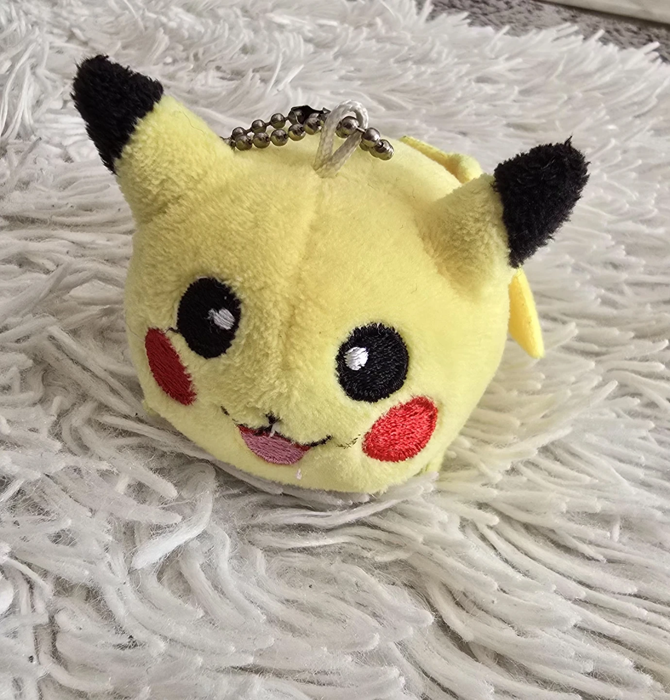 Pikachu Plush Keychain