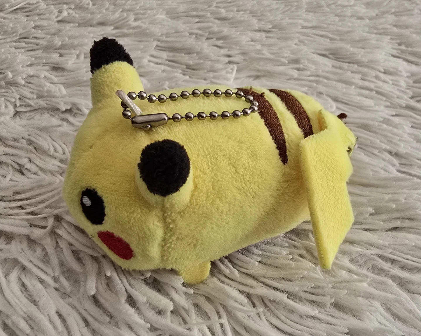 Pikachu Plush Keychain - photo 3