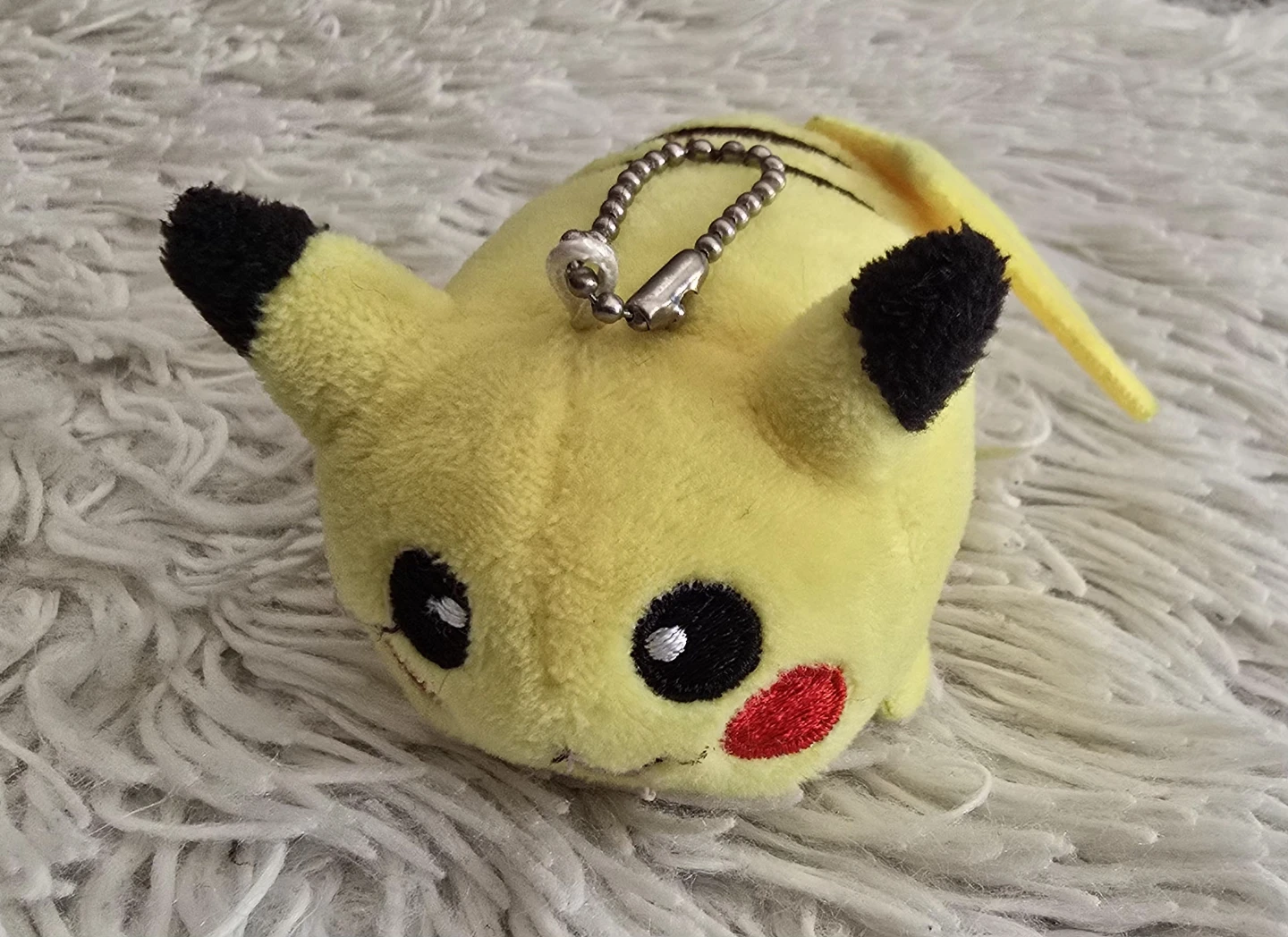 Pikachu Plush Keychain - photo 4