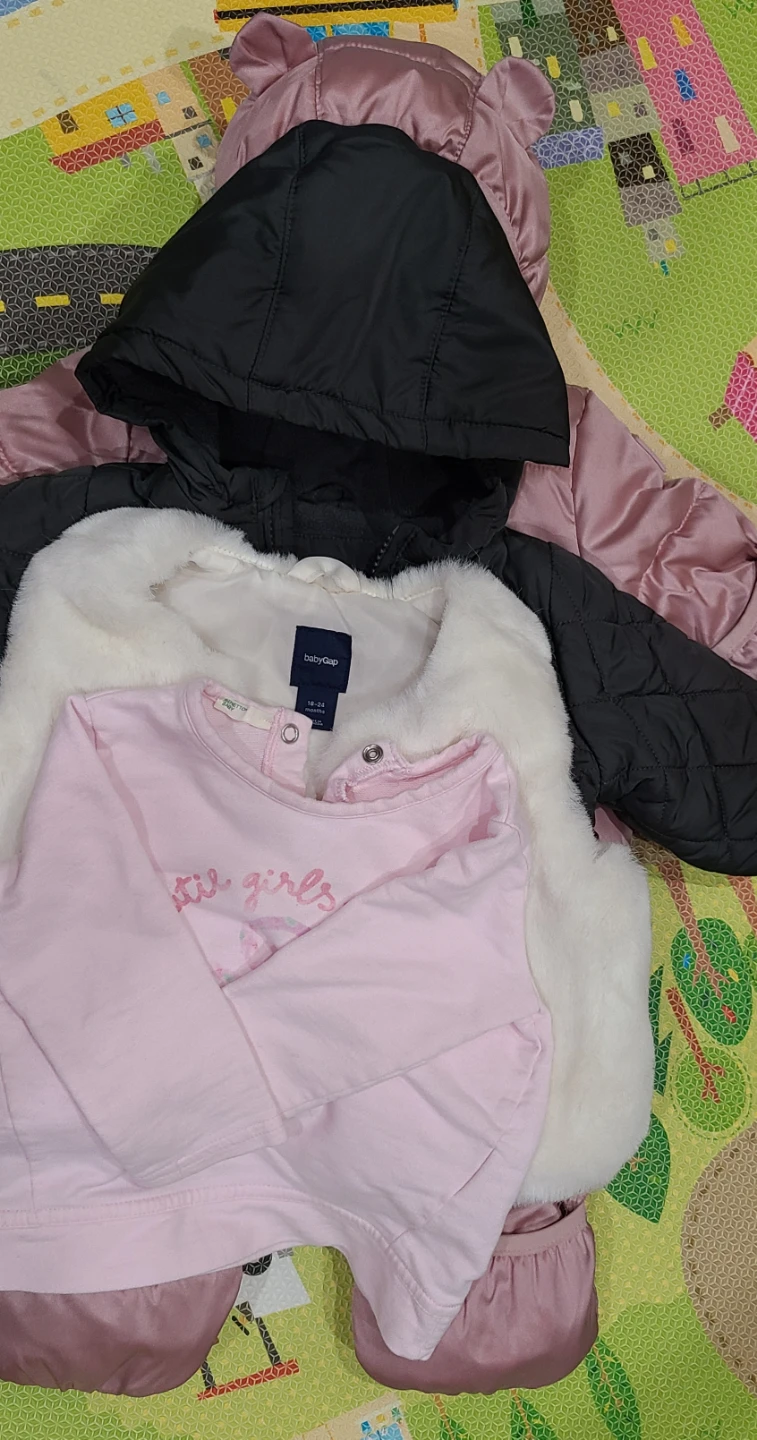 BabyGap Puffer Snowsuit and Jacket Bundle