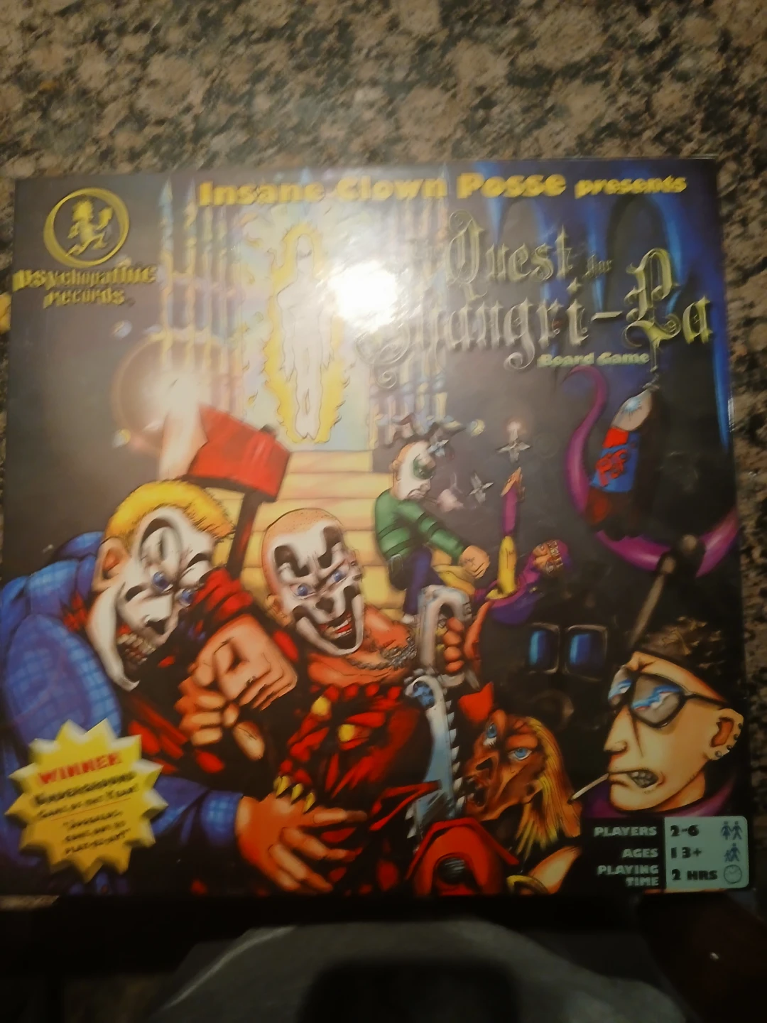 Insane Clown Posse Quest for Shangri-La Board Game