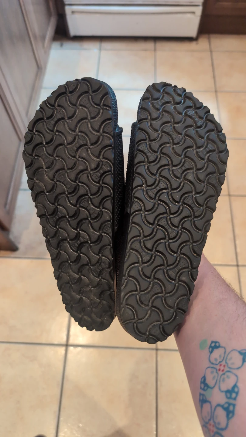 Birkenstock Black Slides Size 40 - photo 2