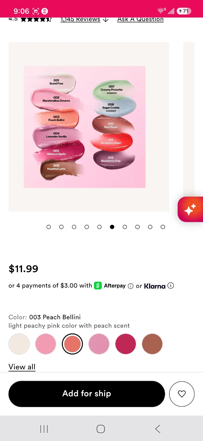 Revlon Glimmer Lip Treat Balm + Mask in Peach Bellini ⚽️ - photo 4
