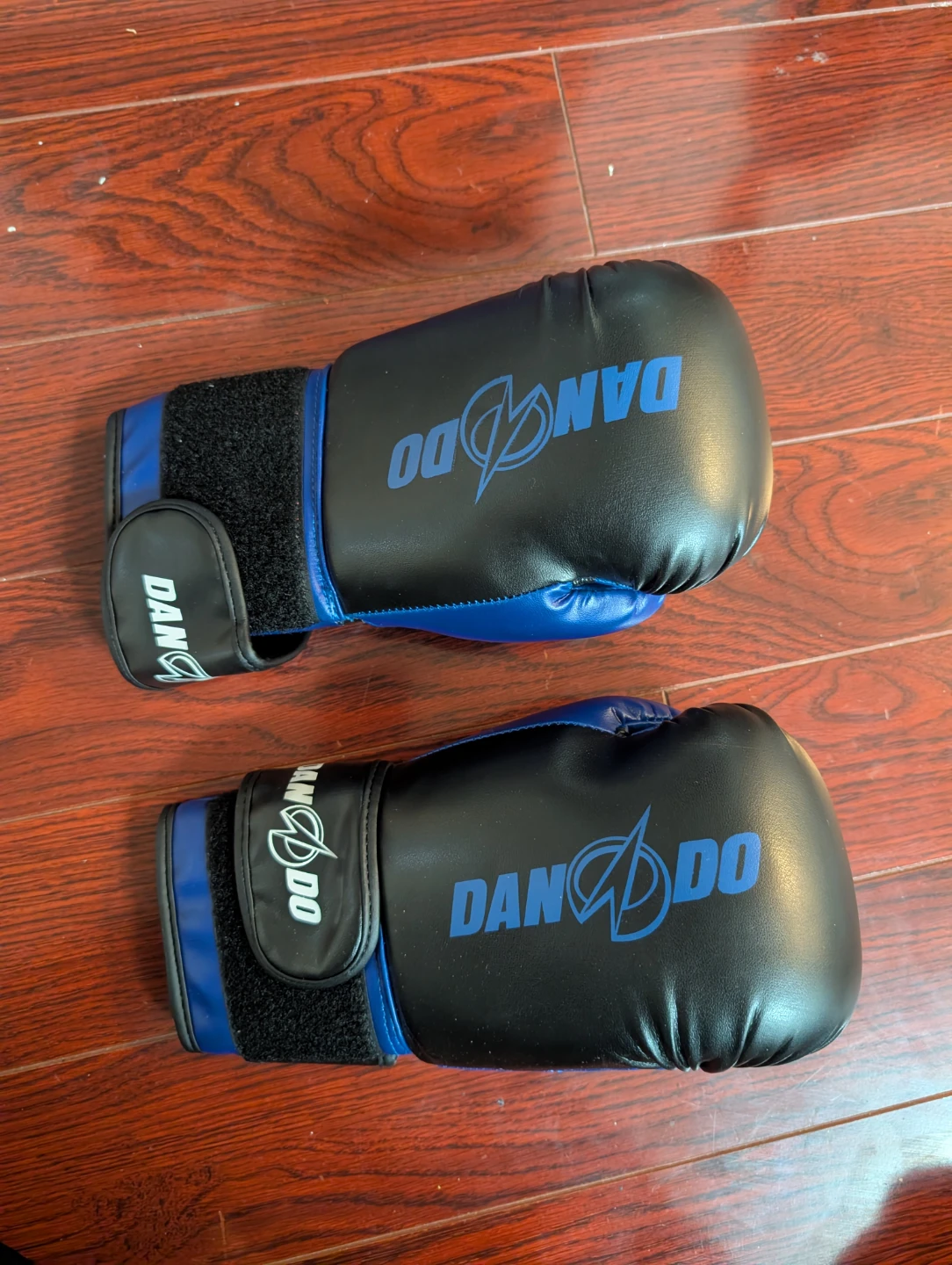 DAN DO 4oz Boxing Gloves - Blue/Black - photo 2
