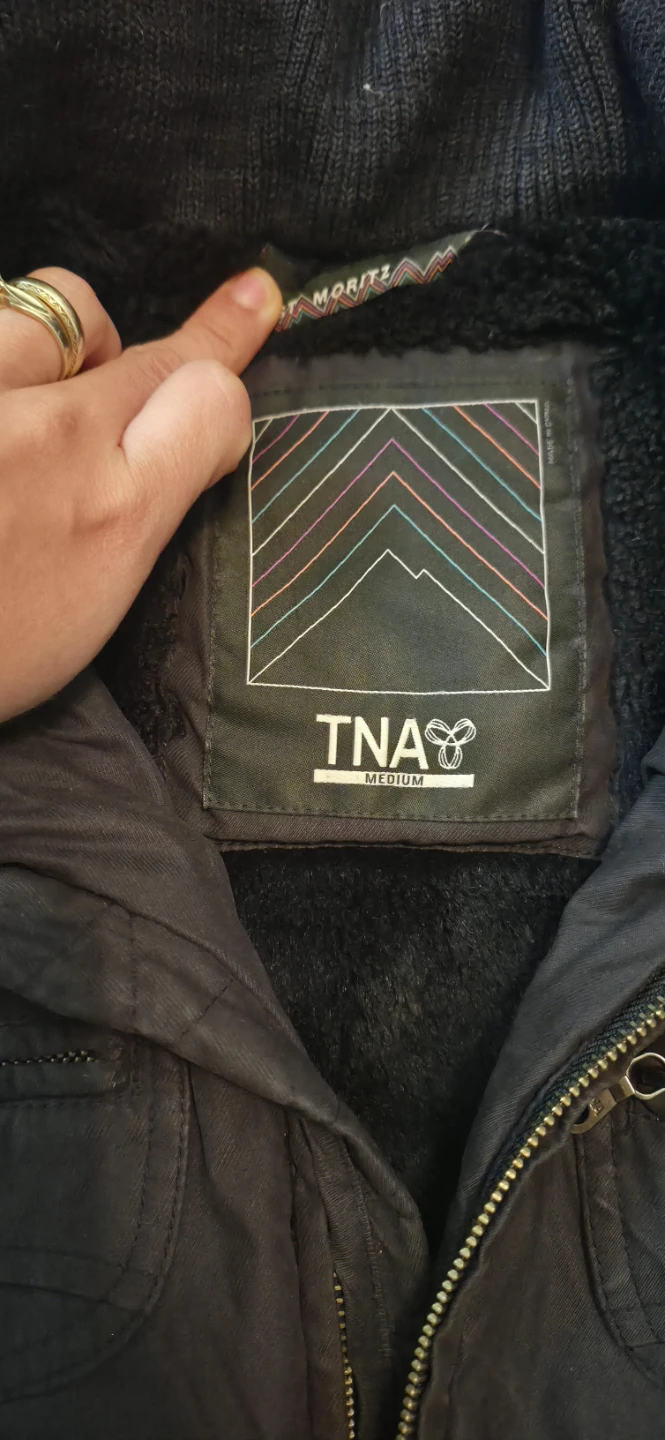 TNA Black Bomber Jacket - photo 2