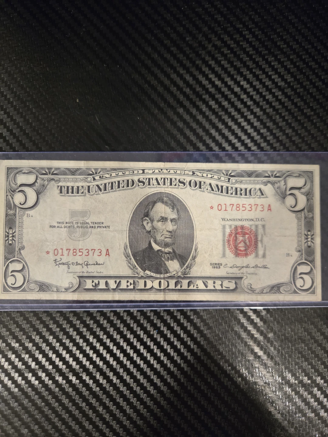Red Seal star note series 1963