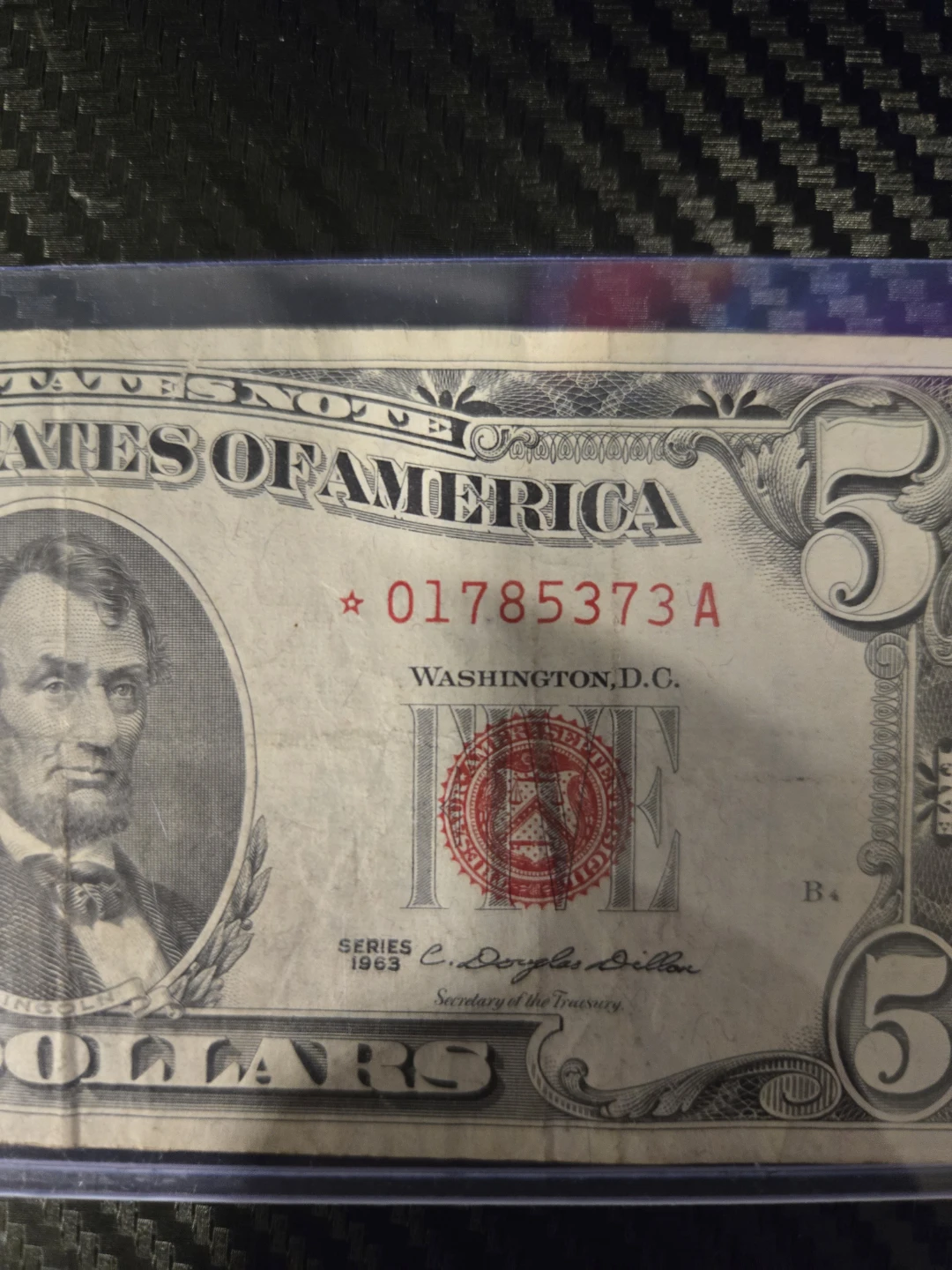 Red Seal star note series 1963 - photo 3