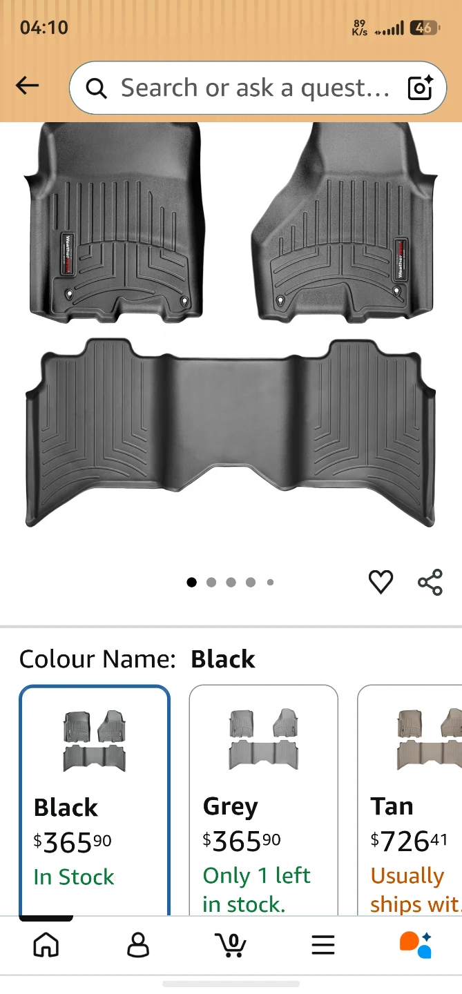 WeatherTech Floor Liners