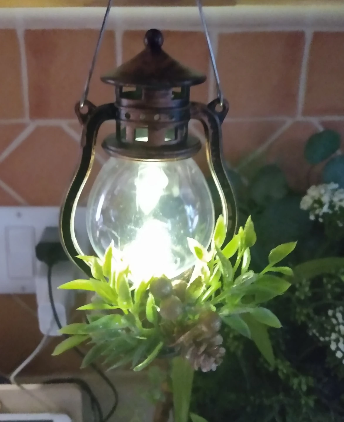 Decorative Lantern with LED Light