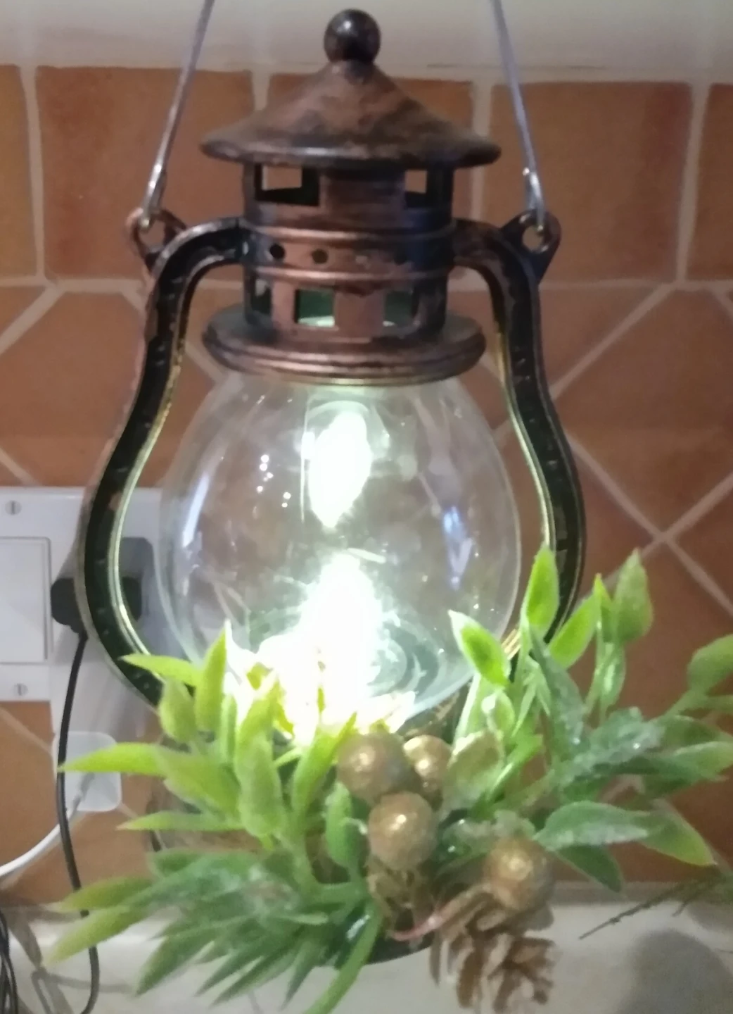 Decorative Lantern with LED Light - photo 2