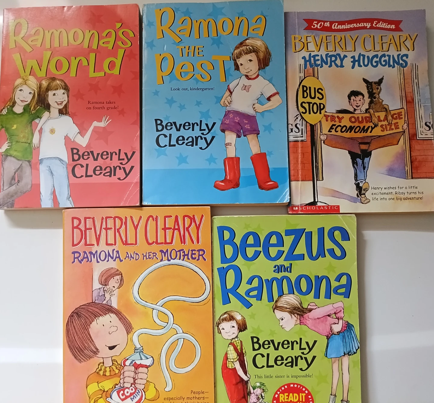 ⚽ Beverly Cleary "Ramona books"