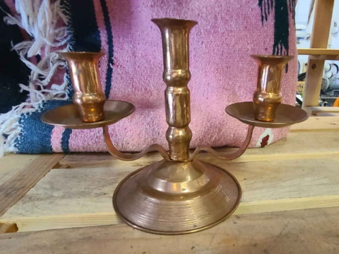 Copper Candelabra