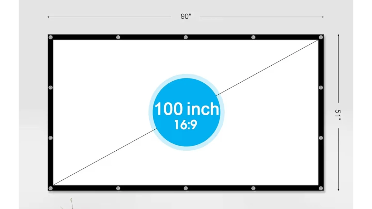 Projector and 100 inch 16:9 Projector Screen - photo 4