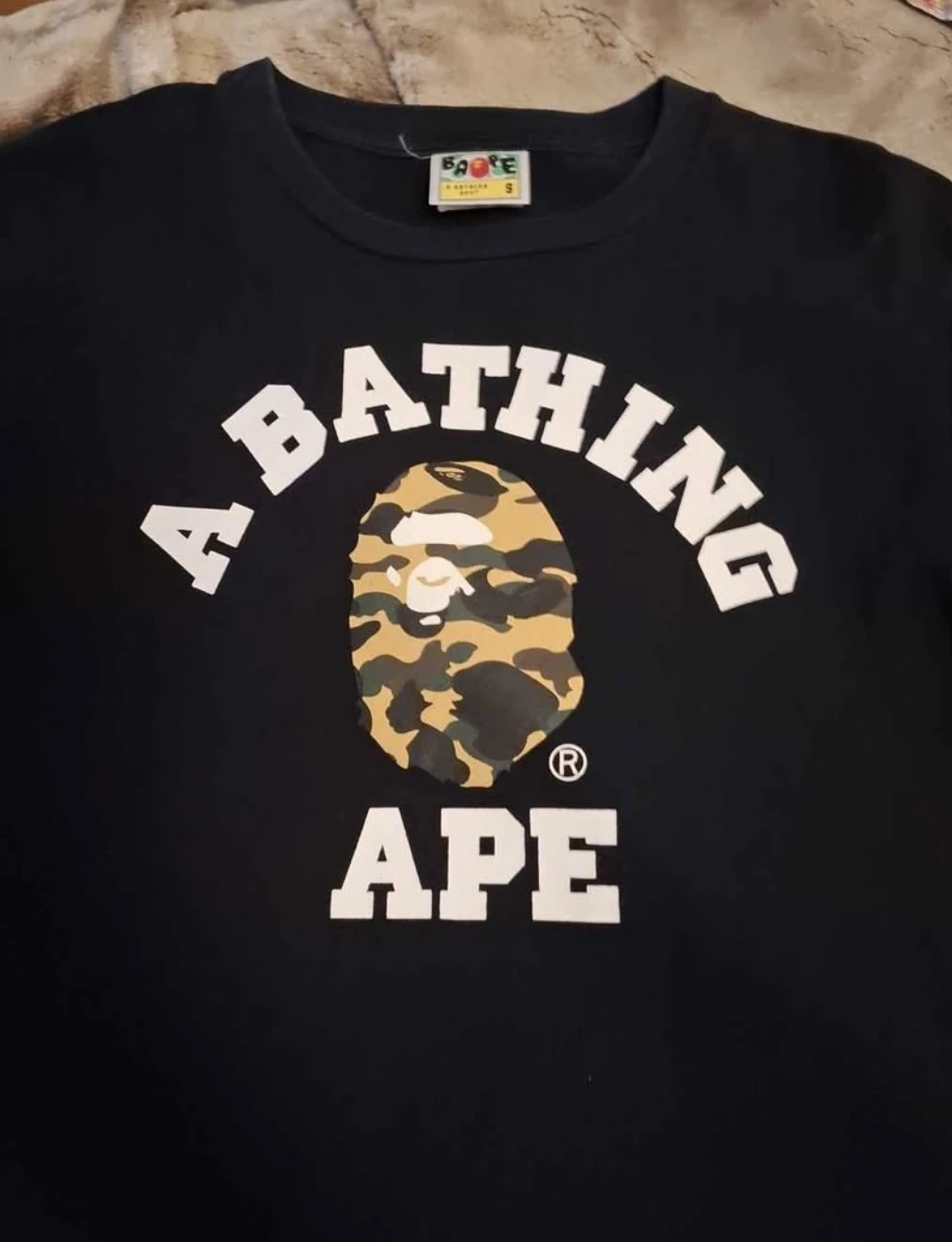 A Bathing Ape BAPE Black T-Shirt - photo 3