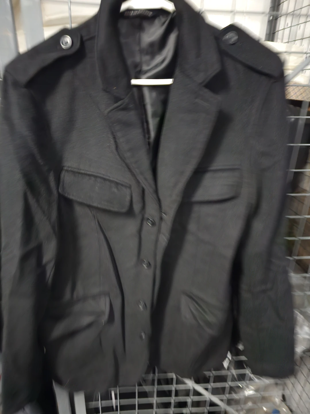 Banana Republic Men's Black Wool Blend Blazer - photo 2