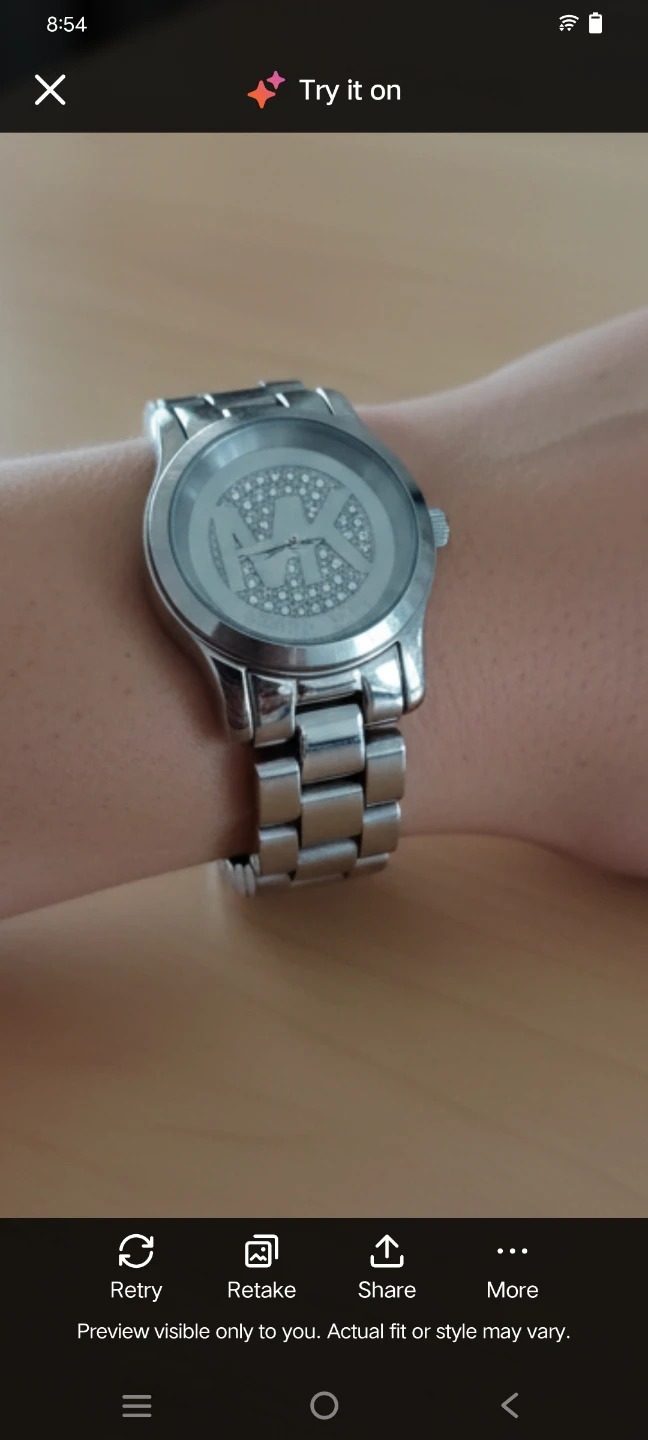 Michael Kors Women's Watch - Silver Stainless Steel