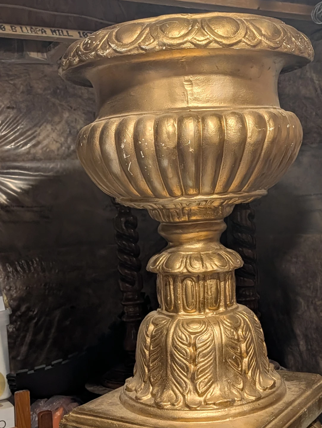 Gold Decorative Urn