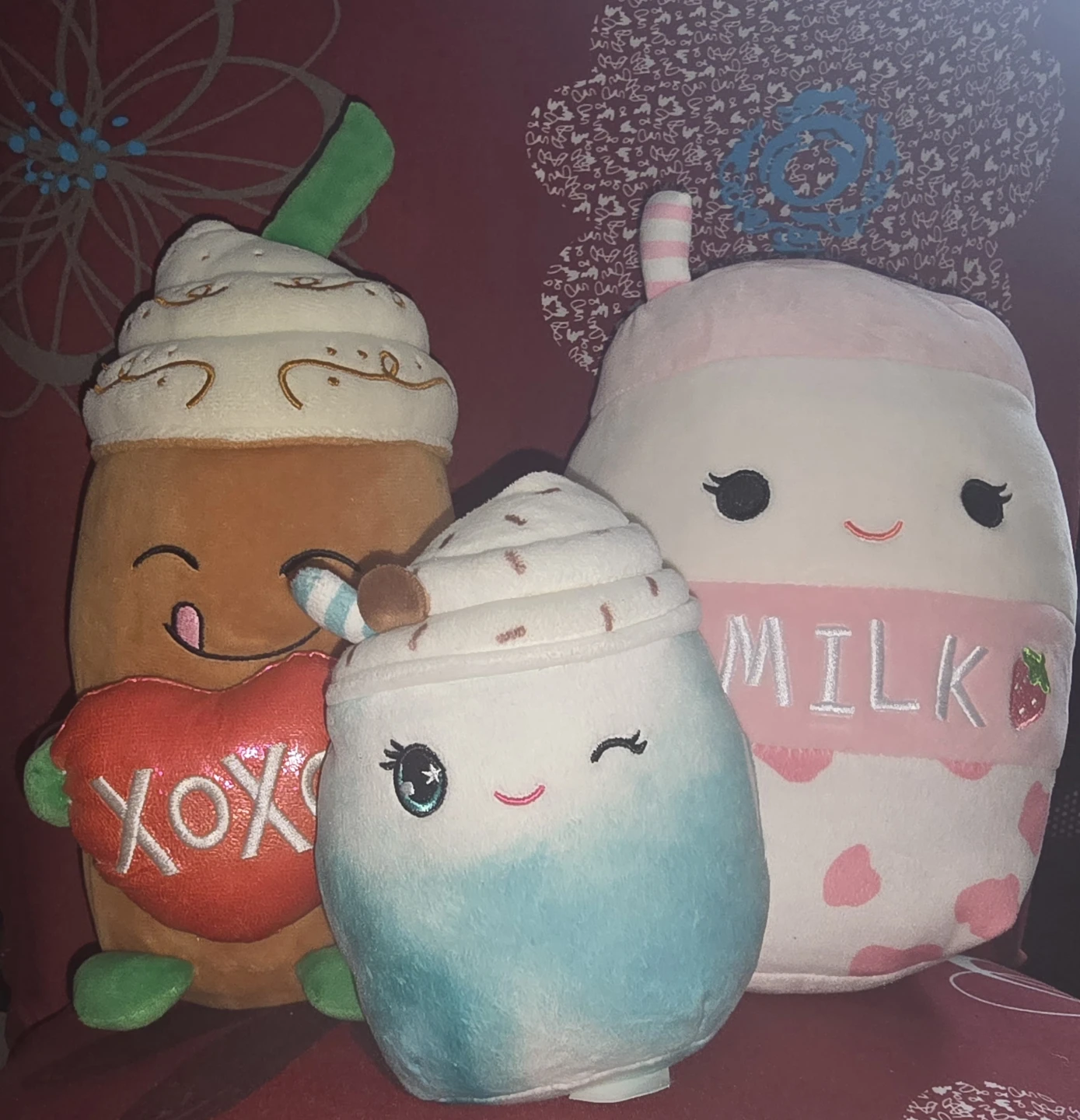 Cute Bubble Tea and Milk Plushies