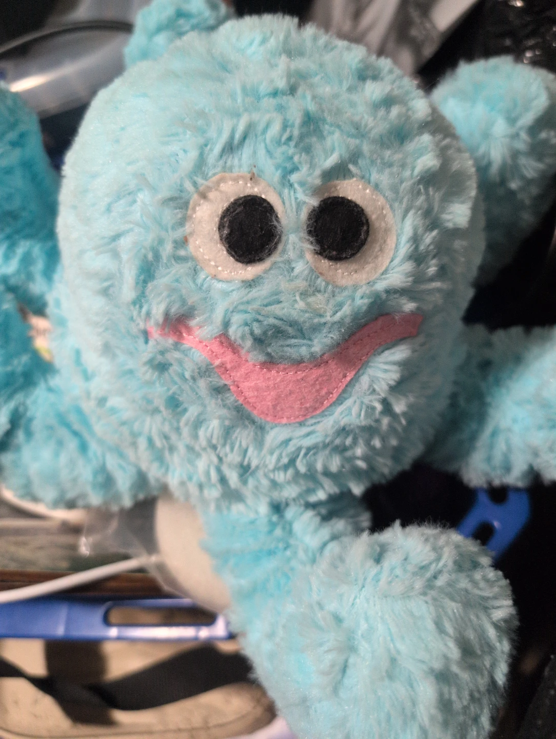 Light Blue Plush Toy