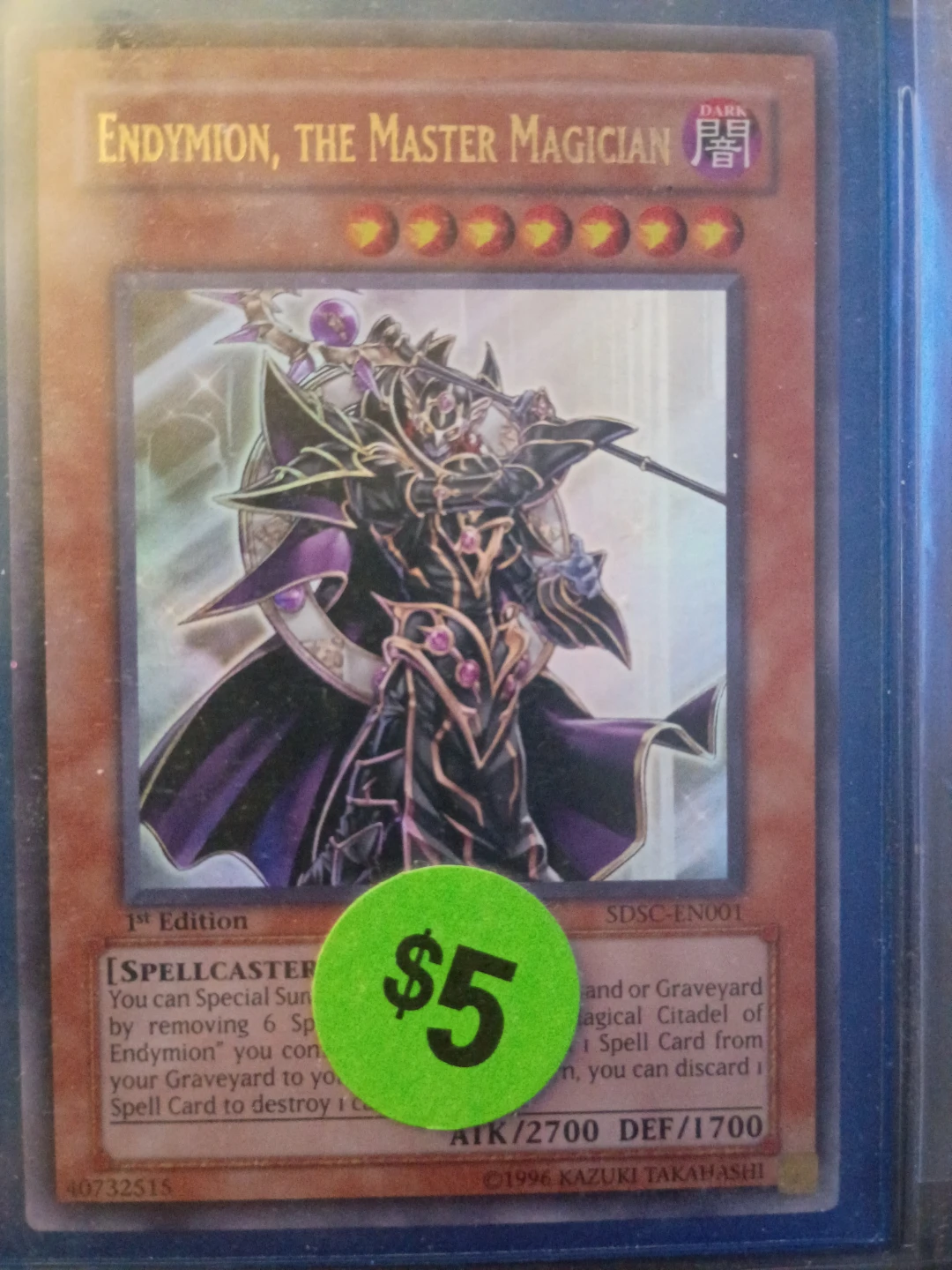 Yu-Gi-Oh! Endymion, The Master Magician ⚽