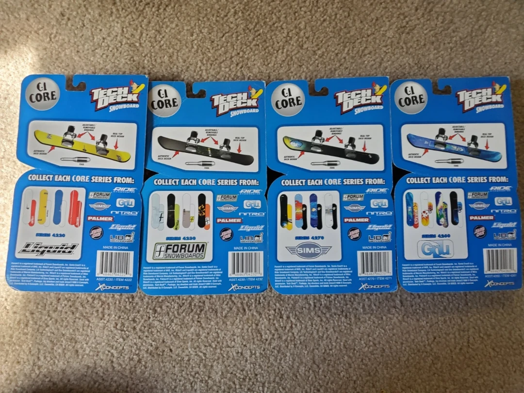 Tech Deck Snowboards and Keychains Lot - photo 3